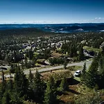 Large At With Sauna, Fireplace, View And Cross-country Skiing 펜션 *
