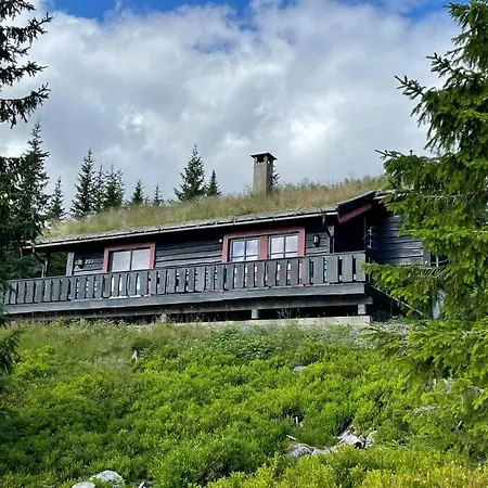 Large At With Sauna, Fireplace, View And Cross-country Skiing 別荘