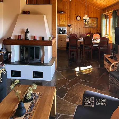 Large At With Sauna, Fireplace, View And Cross-country Skiing 펜션
