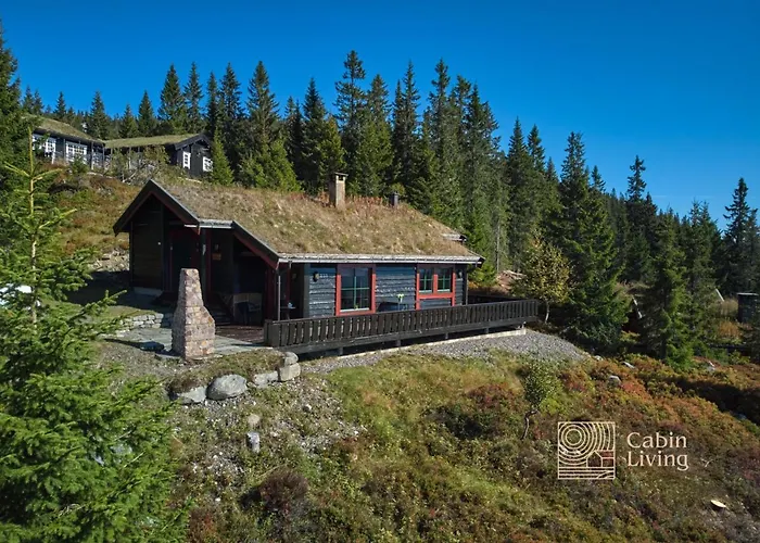 Large At With Sauna, Fireplace, View And Cross-country Skiing Ferienhaus Sjusjøen