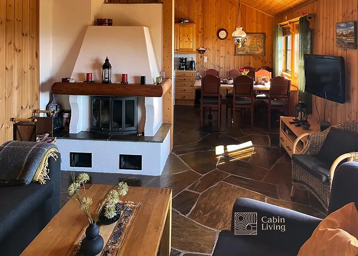 Large At With Sauna, Fireplace, View And Cross-country Skiing Ferienhaus