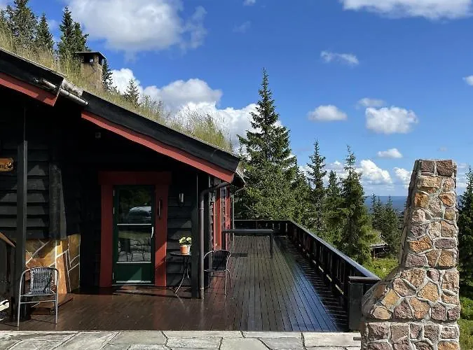 Large At With Sauna, Fireplace, View And Cross-country Skiing Holiday home